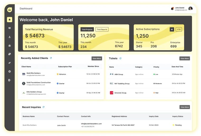 Cloud Based Project Management Platform
